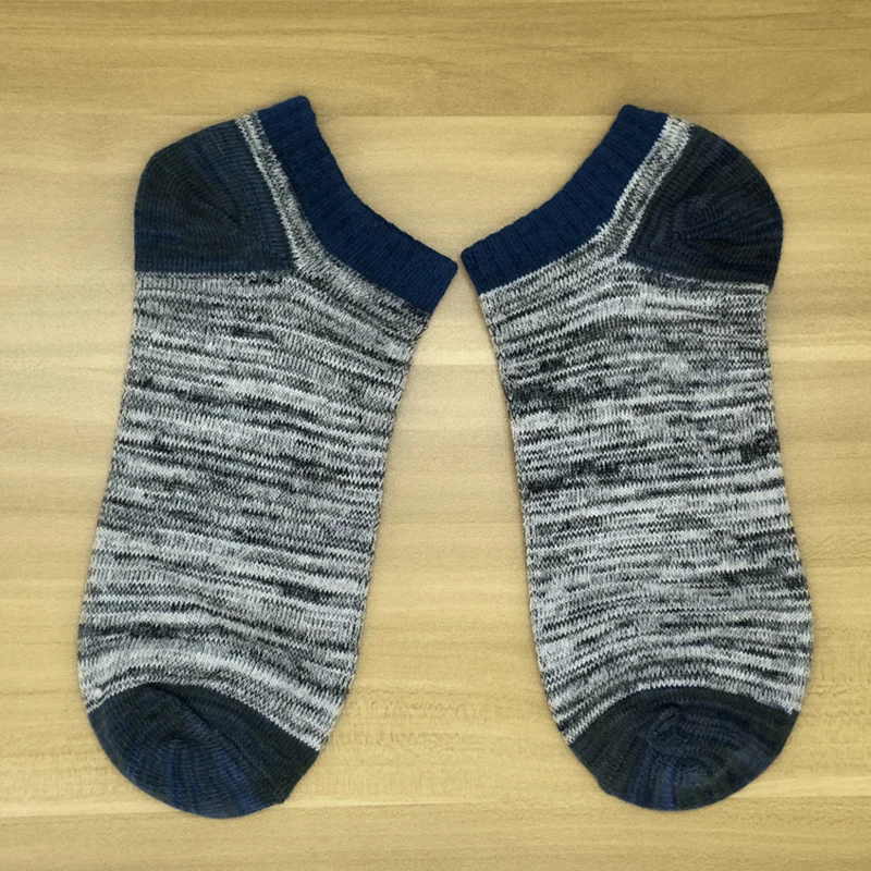 5 пары мужских носков модные Повседневное лодыжки хлопковые носки-следки для Демисезонный пункт TS802