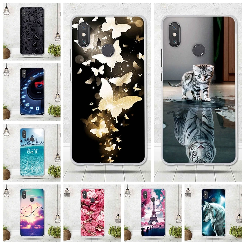 6 9 &quotчехол для Xiaomi Mi Max 3 Силиконовый мягкий ТПУ чехол Max3 телефона Роскошный