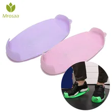 Mrosaa/мужские и женские туфли с регулируемой подошвой, прочные моющиеся Нескользящие домашние кроссовки на высоком каблуке, защитная обувь