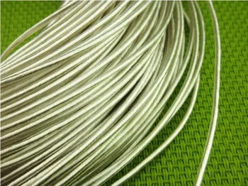 

6N single crystal silver plated wire DIY earphone cable 1.5mm/110core 10meters