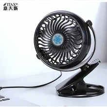New clip fan portable rechargeable mini USB fan rechargeable portable student dormitory fan ITAS6660A New clip fan portable rechargeable mini USB fan rechargeable portable student dormitory fan ITAS6660A