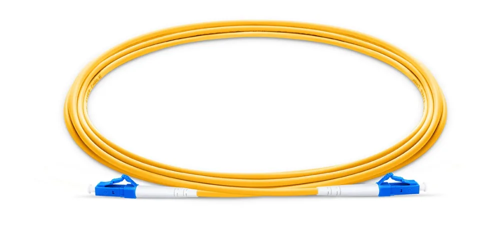 

2m 50pcs LC UPC to LC UPC Fiber Patch Cable G657A Jumper, Patch Cord Simplex 2.0mm PVC SM LC PC to LC PC