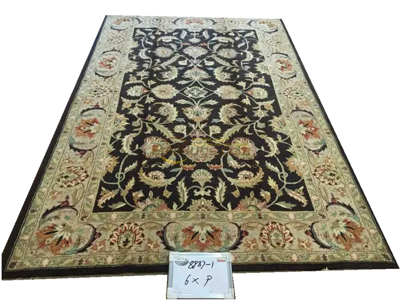 Original Single Export Turkish Handmade Carpets Oushak Ozarks Pure Wool