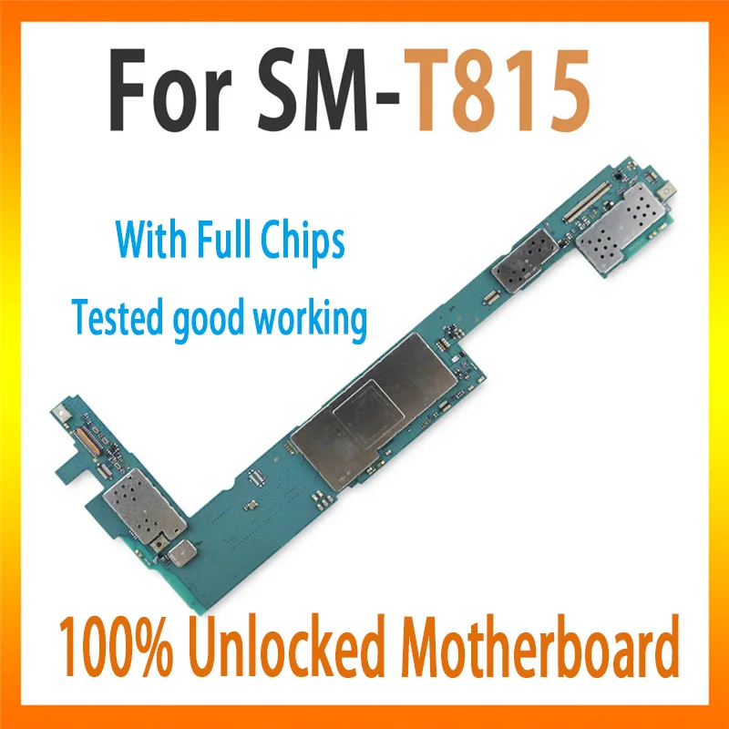 

for Samsung Galaxy Tab S2 T815 mainboard with full chip logic board Original unlocked T815 card/fee official Andorid