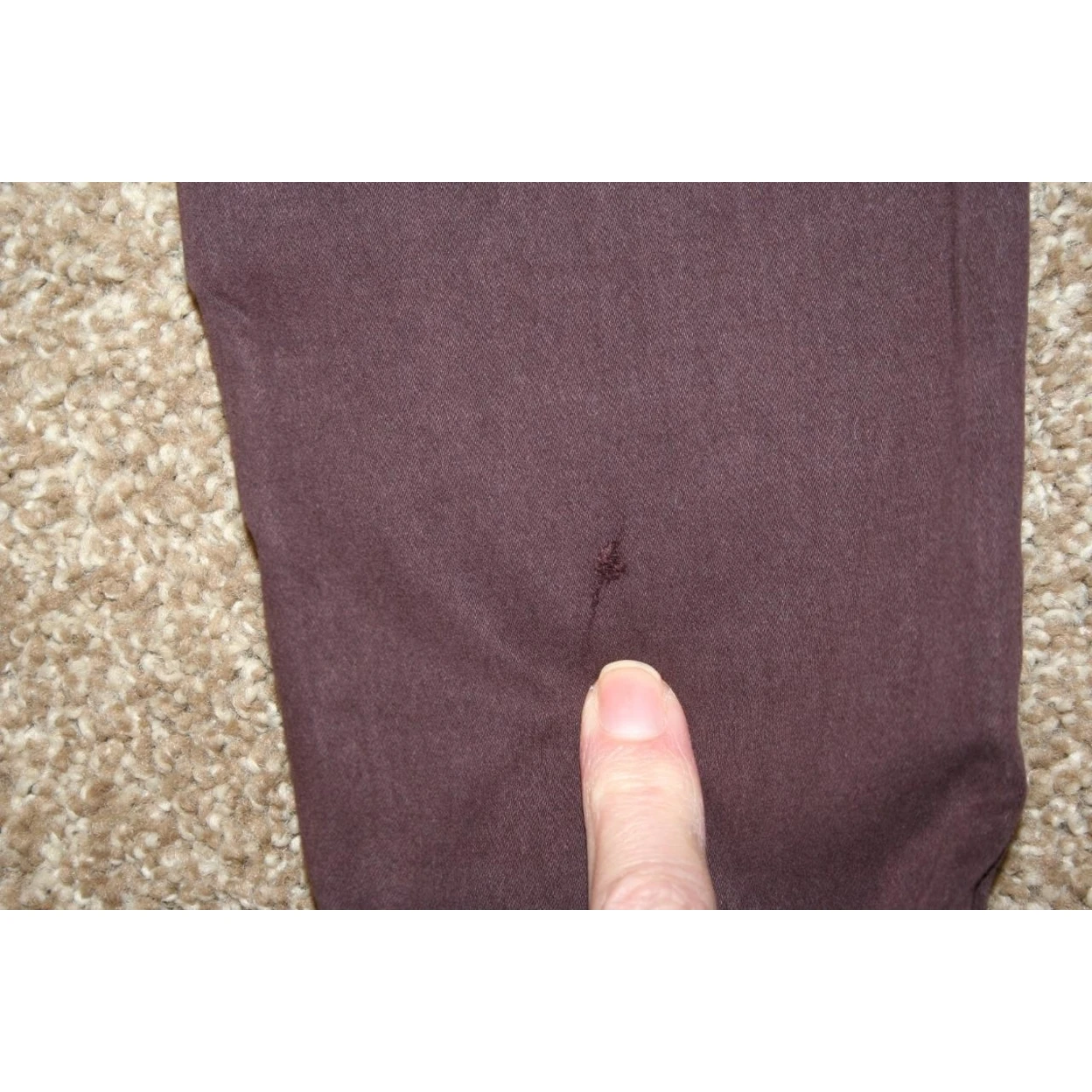 AMERICAN EAGLE Jeans 6 Jegging 28 x 28 1/2 Super Stretch Dark Purple (5)