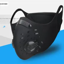 XINTOWN PM2.5 велосипедная маска фильтр с активированным углем Спортивная маска для лица Пылезащитная маска для дорожного велосипеда велосипедная тренировочная маска