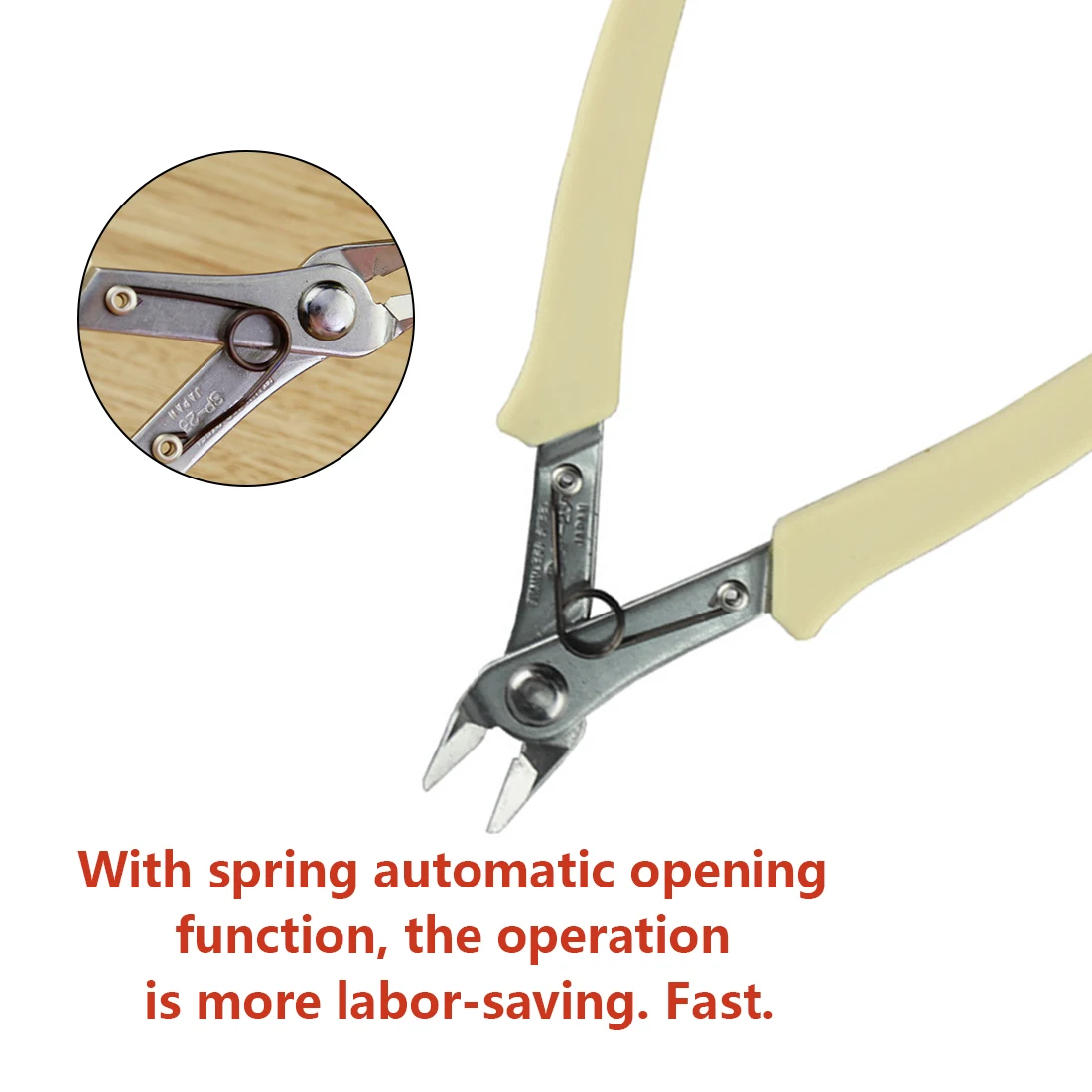 

Puzzle Modeling Work Side Cutting Hand Tool Japan Style Electrical Wire Cable Cutters Mini Nose Cutting Nipper Plier Metal