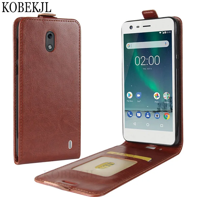 Для Nokia 2 Чехол Флип Бумажник чехол для телефона из искусственной кожи Nokia2 TA-1029