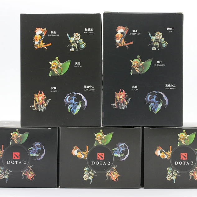  Chanycore PVC Action Figures DOTA 2 Game Figure Soul Keeper Terrorblade Magina Nortrom JUGG Traxex 