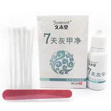 Анти грибковая инфекция с ватными тампонами для пальцев ног, восстанавливающая жидкость, горячая Распродажа, 10 мл Лечение грибка для ногтей