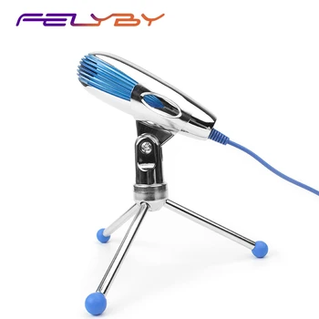 

SF-500 FELYBY Professional Notebook Microphone USB recording session for skype video chat voice video call