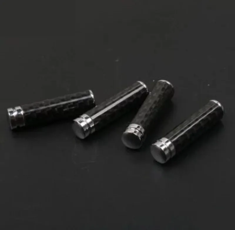 4 шт. колпачок из углеродного волокна для дверного замка Peugeot 206 207 301 307 308 407 408 508