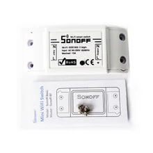 Sonoff Основной Wi-Fi Переключатель Для Умного Дома Автоматизации Модуль Реле 10A 220 В Пульт