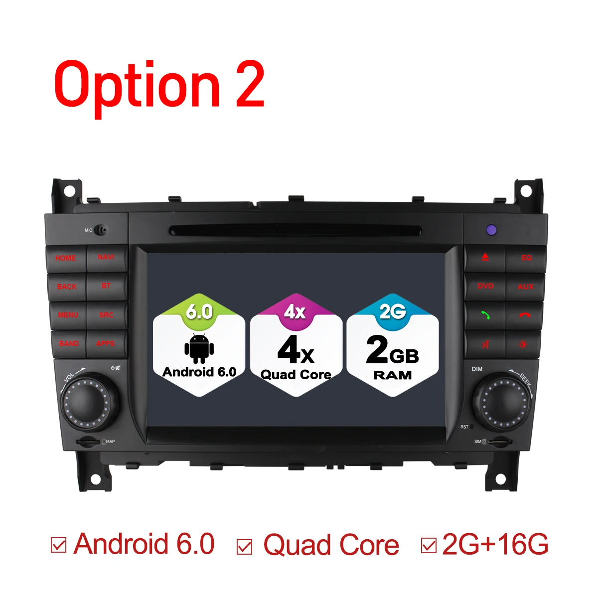 4G SIM LTE Octa 8 Core 2 DIN Android 6,0 Автомобильный DVD gps для Mercedes W203 W219 2004-2007 C200 C230 C180 C320 C350 CLK W209 C class