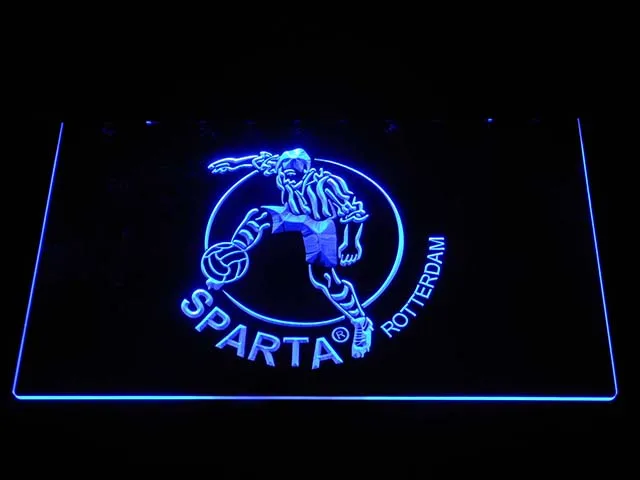 

b1021 Sparta Rotterdam Eerste Divisie Netherlands Football LED Neon Light Signs
