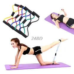 Натяжная спортивная повязка с сопротивлением для упражнений силовая тренировочная одежда для йоги S23