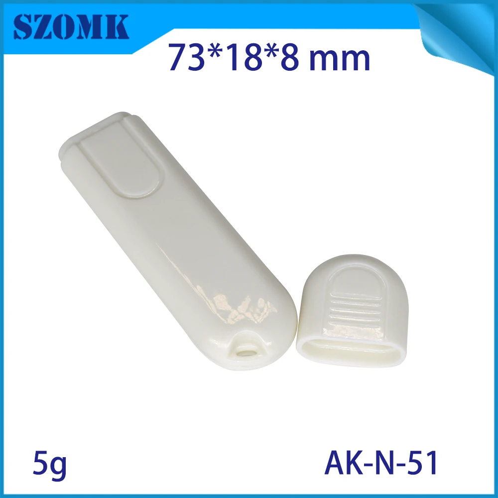 szomk plastic box for electronic project diy small usb enclosure project box plastic housing usb stick flash drive instrument case  (3)