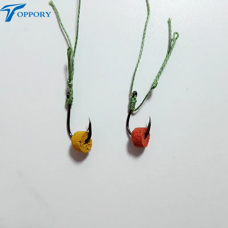 Приманка для ловли карпа Toppory 1 мешок 30 г|red worm|ground baitfishing bait |