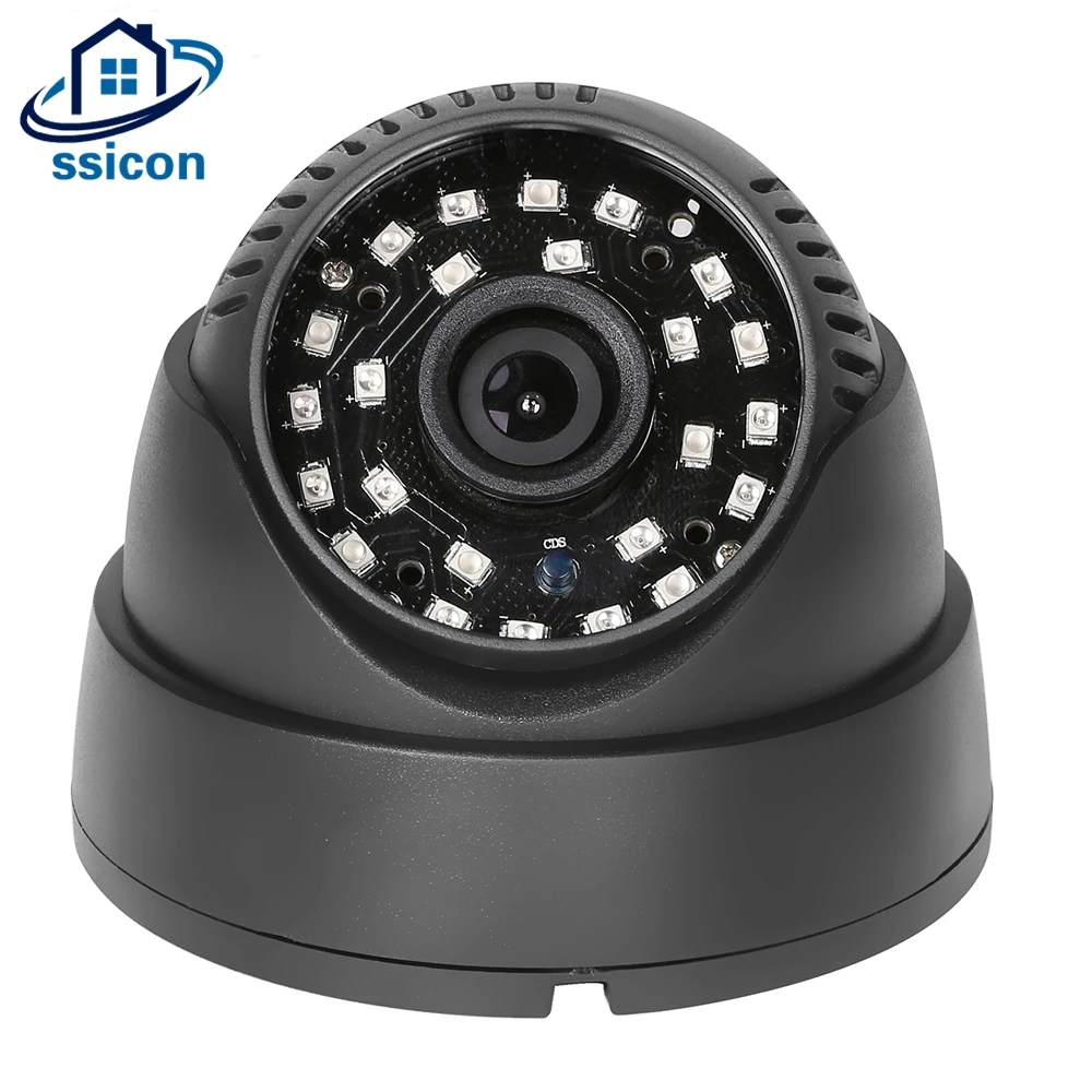 SSICON 20 м ИК расстояние Пластик IP Камера 1080 P домашние безопасности 1.3mp 2.0mp Купол 24 шт. светодиоды видеонаблюдения Камера