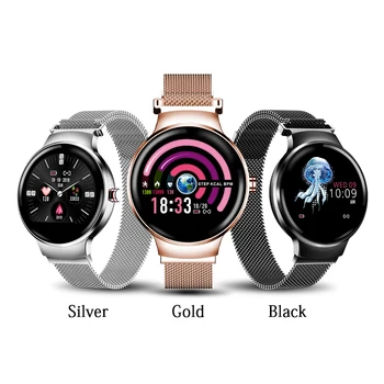 

H5 Smart Watch IP67 Waterproof BT 4.0 Watch Blood Pressure Heart Rate Bracelet Fitness Tracker Sports For Women Girl Smartwatch