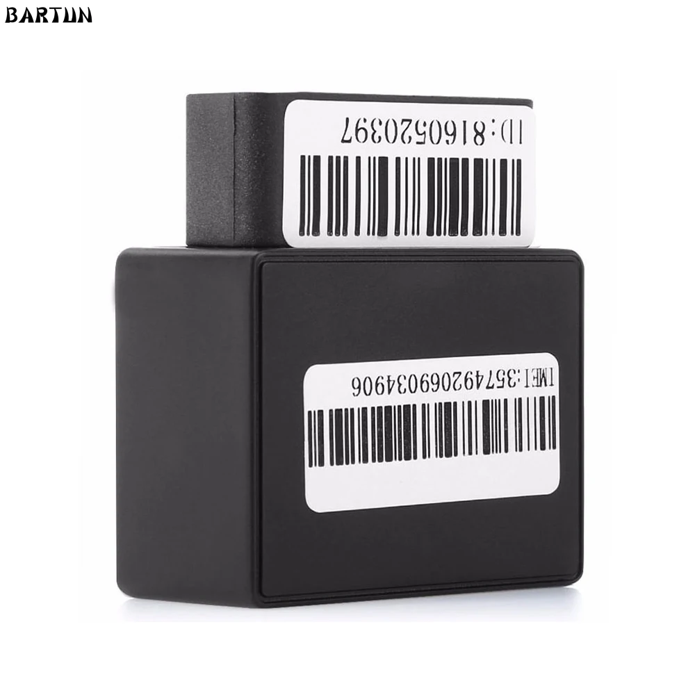 BARTUN OBD Автомобильный GPS трекер SMS GSM система слежения в реальном времени монитор