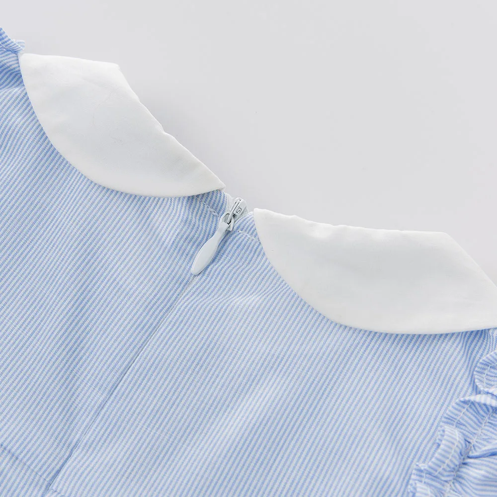 DB5057 davebella summer girls fancy dress princess baby girls boutique clothes girls cute dress smocked baby dresses