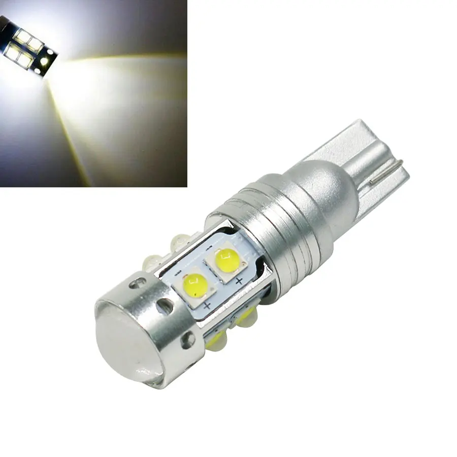 

T10 LED Lights W5W DRL Signal Super White Width Interior Lamp 501 Led Car Bulbs Car Light Source Parking 12V 1PCS 50W