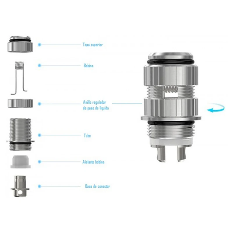Испаритель Joyetech eGo ONE CLR 1 0 Ом Замена 10 шт. головки катушки для Tank|coil head|replacement coil