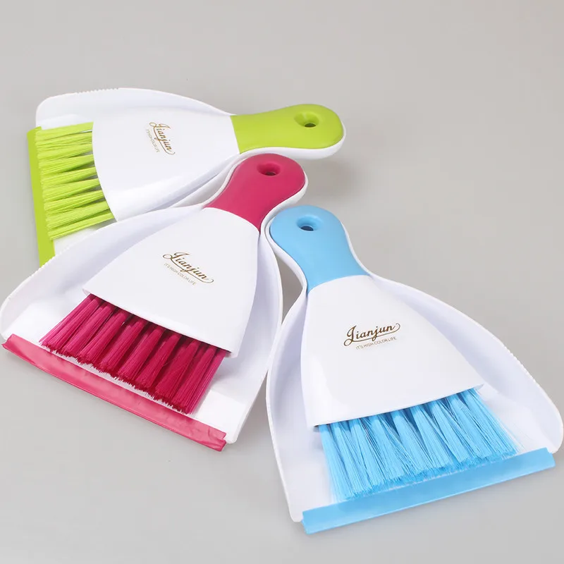 Fashion mini broom dustpan Mini clean dust cleaning brush set keyboard