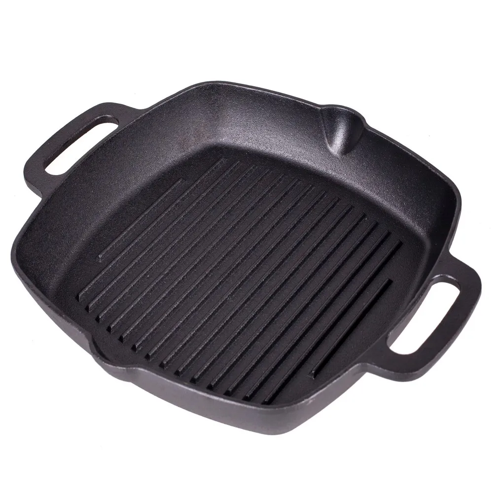 СКОВОРОДА ГРИЛЬ ЧУГУННАЯ VETTA 26*26*4 5 см.|non-stick frying pan|frying pangrill cast iron |
