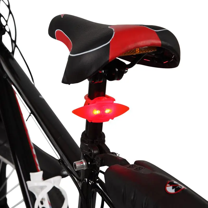 Perfect Useful Bicycle Wireless Anti-theft Alarm Lock Bike Remote Control Rear Light  Bell Cycling Safety Taillight Smart Lamp 4