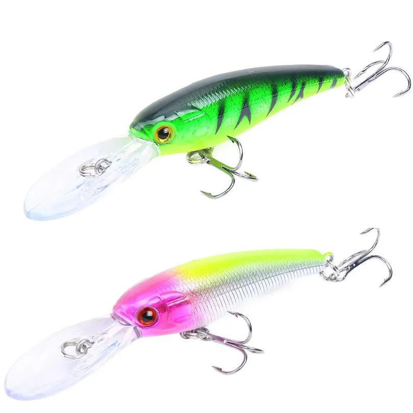 

Long Lip Minnow Fishing Lure 95mm 7g Isca Artificial Pesca Hard Fake Bait Crankbait Wobblers Good For Fishing Tackle