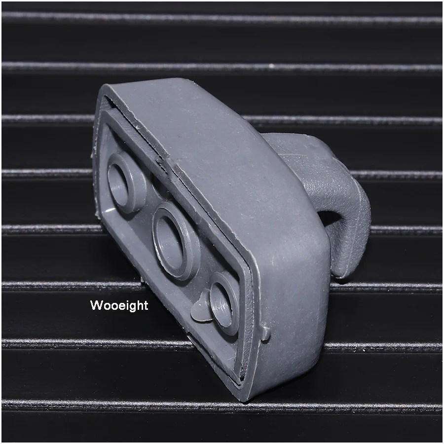 Wooeight 3B0857561B Gray Sun Visor Sunvisor Hook Clip Bracket Hanger For VW Golf Jetta Passat Polo Seat Beetle 3B0 857 561 B (3)