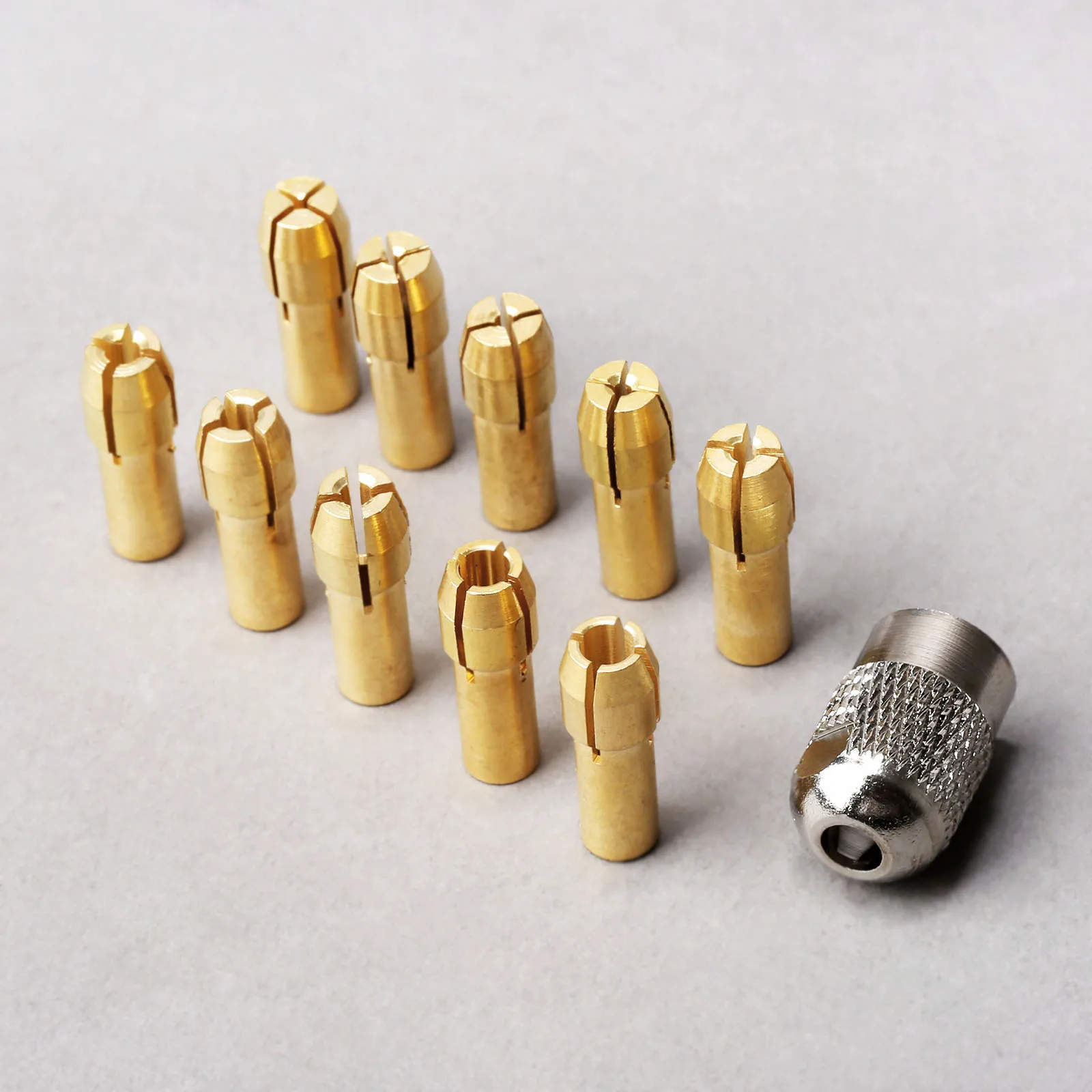 Dophee 0 5 мм 3 2 латунная Цанга Dremel мини сверлильные патроны 4 хвостовик для
