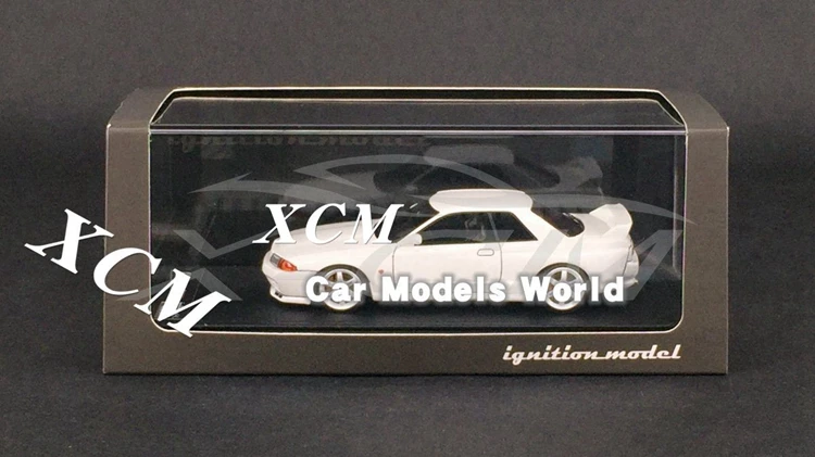 Полимерная модель автомобиля для IG-Model Nismo R32 GT-R S-tune 1:43(белый)+ маленький подарок