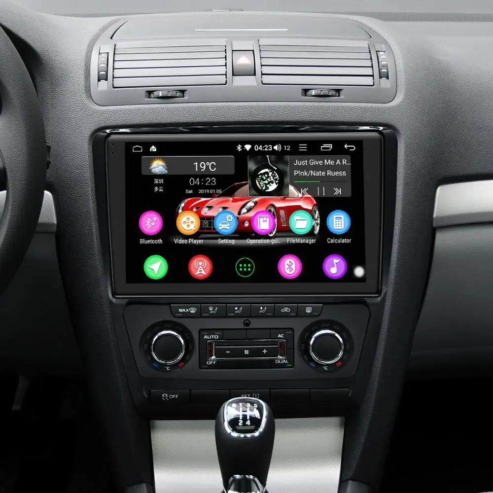Excellent 10.1"IPS Android Car Radio Stereo Head Unit 2GB+32GB For Volkswagen Skoda Octavia 2007-2014 GPS Multimedia Player Built-in DSP 5