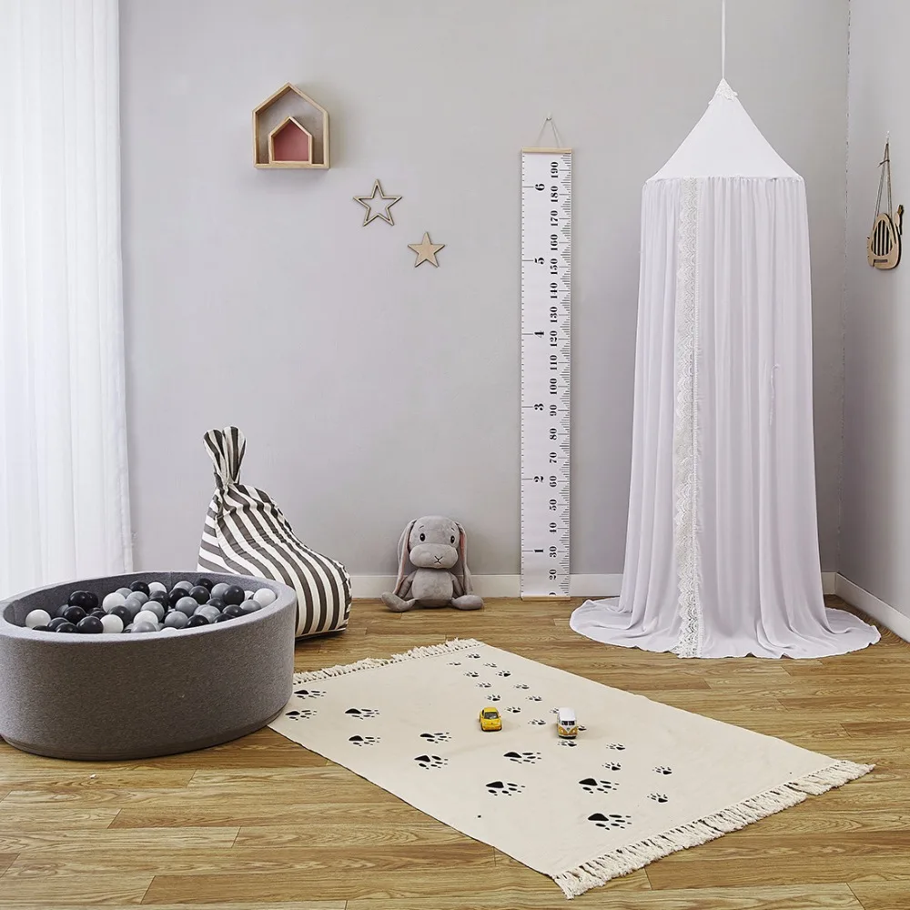 

C 150*90cm Kids Mats Crawling Blanket Dog Footprint Blanket Baby Play Mat Room Decoration Floor Decor Carpet Photography Props