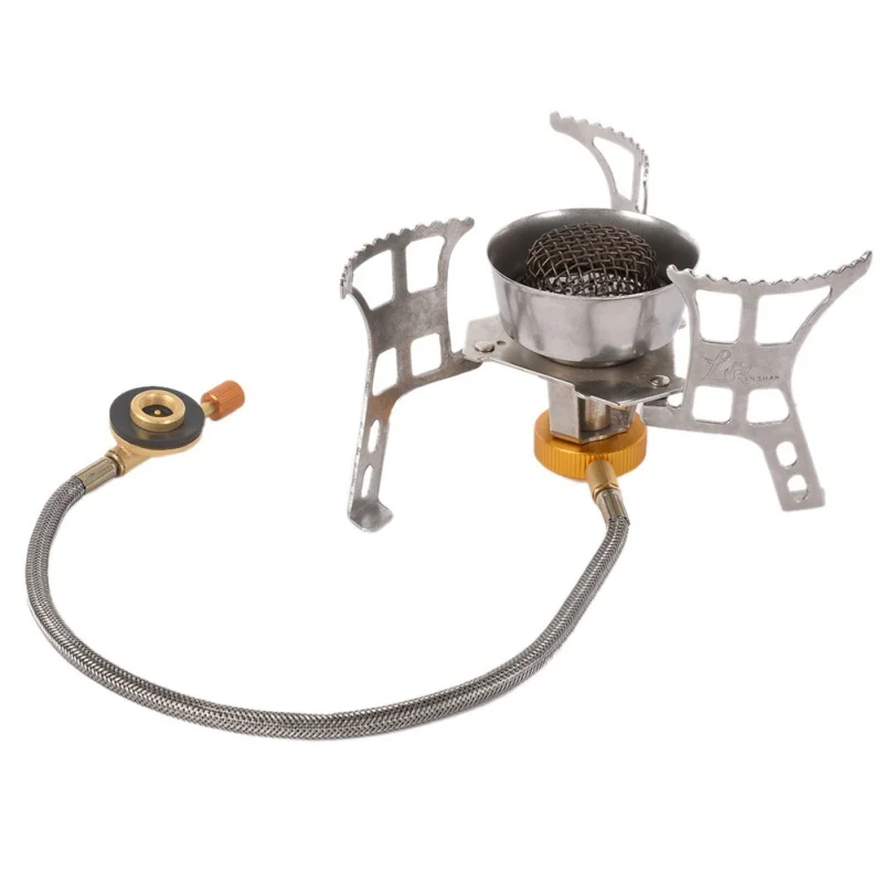 Outdoor Portable Split Stove Windproof Gas Burner Multifunctional