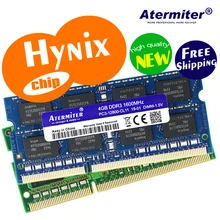 Hynix chip 8gb 4gb 2gb 1gb 4g pc2 pc3 ddr2 ddr3 667mhz notebook memória ram, 800mhz 1333hz 1600mhz 5300 6400s 8500 10600 laptop