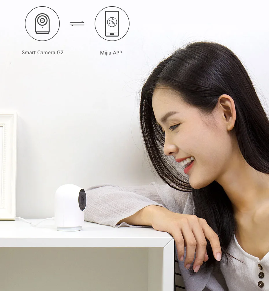 Original xiaomi aqara câmera inteligente 1080p g2