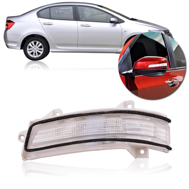 

CAPQX For CIVIC 2012 2013 CITY 2009 2010-2014 GM2 GM3 For CRIDER JADE 2014-2016 Side Rearview Mirror LED Turn Signal light Lamp