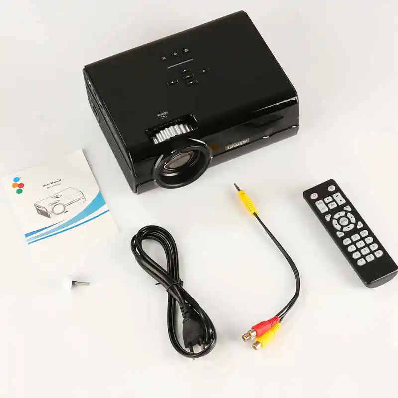 Uhappy U45 Projector 7500 Lumens 1080P 3D HD LED Portable Projector Stereo Speakers Theater Home Cinema Home Vedio Projector Uhappy U45 Projector 7500 Lumens 1080P 3D HD LED Portable Projector Stereo Speakers Theater Home Cinema Home Vedio Projector