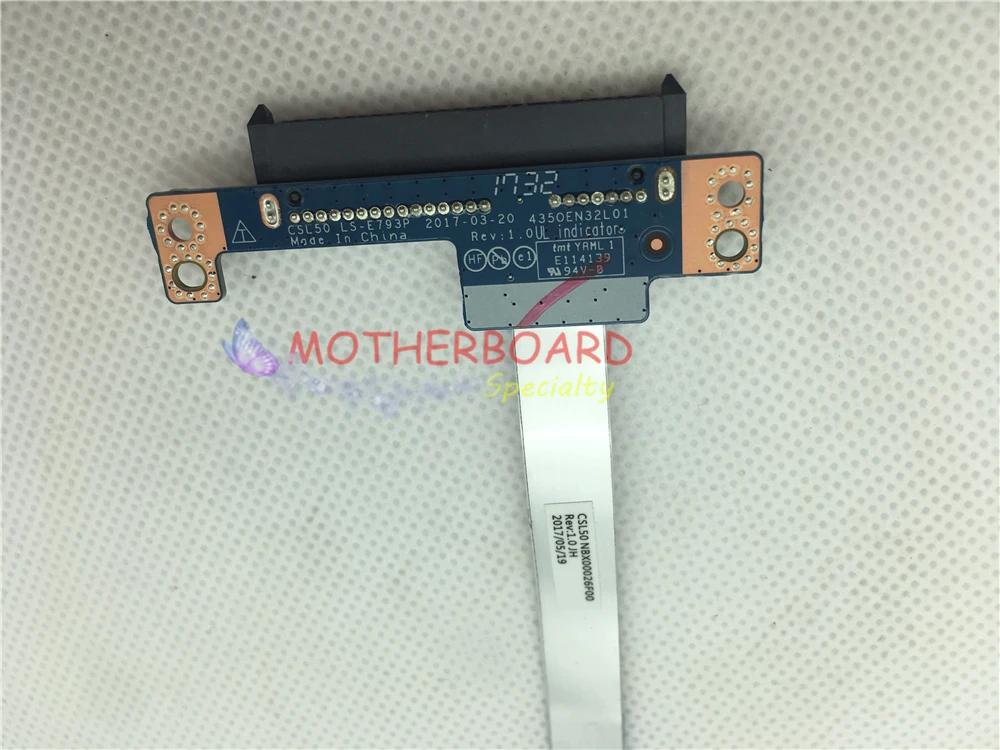 

JOUTNDLN FOR HP 15-BS Series With Flexible HDD Cable CSL50 LS-E793P Brand New Tested