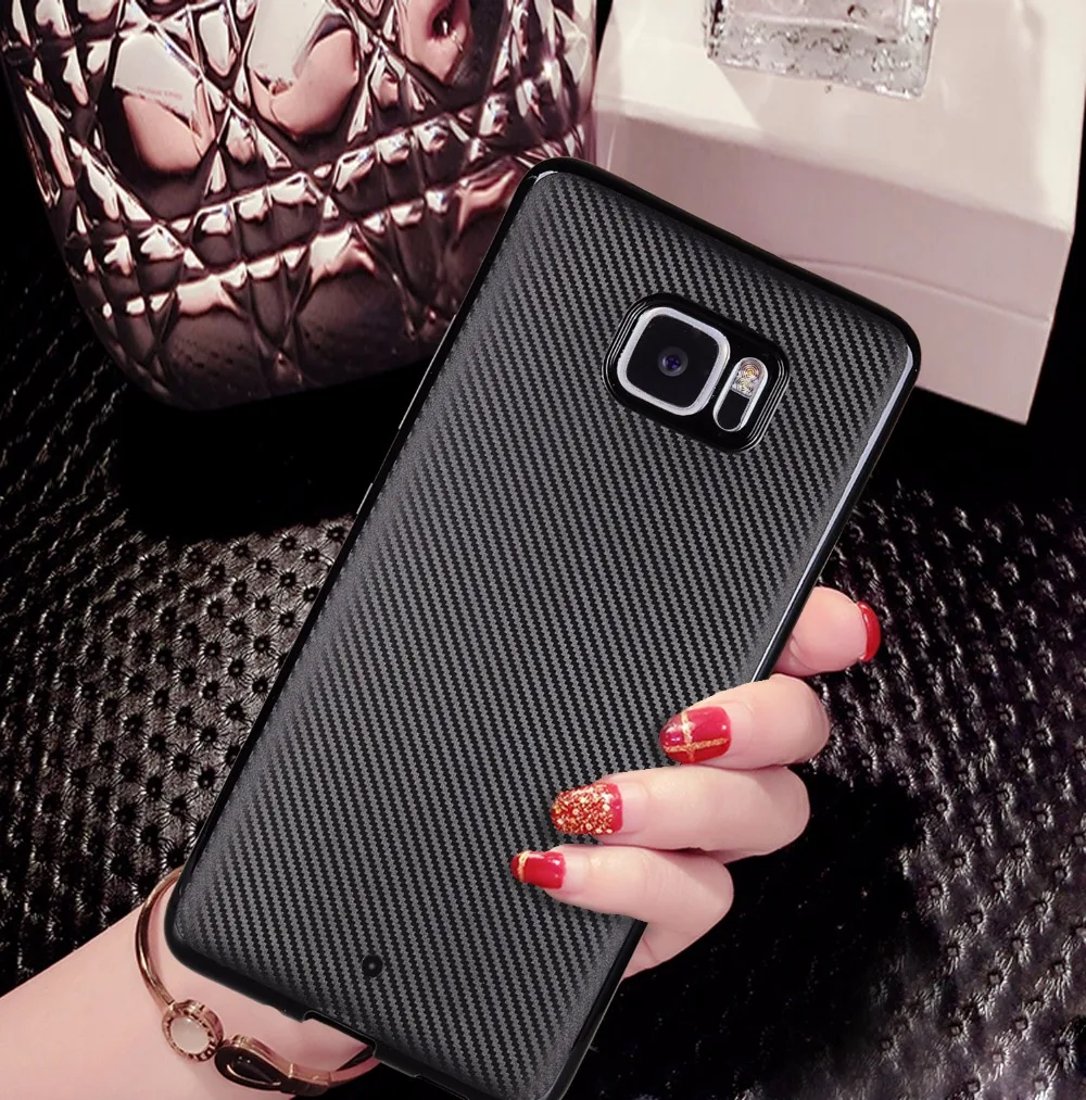 For HTC U Ultra case Ocean Note Shockproof Carbon Fiber Thin Soft TPU phone play slicone back cover |