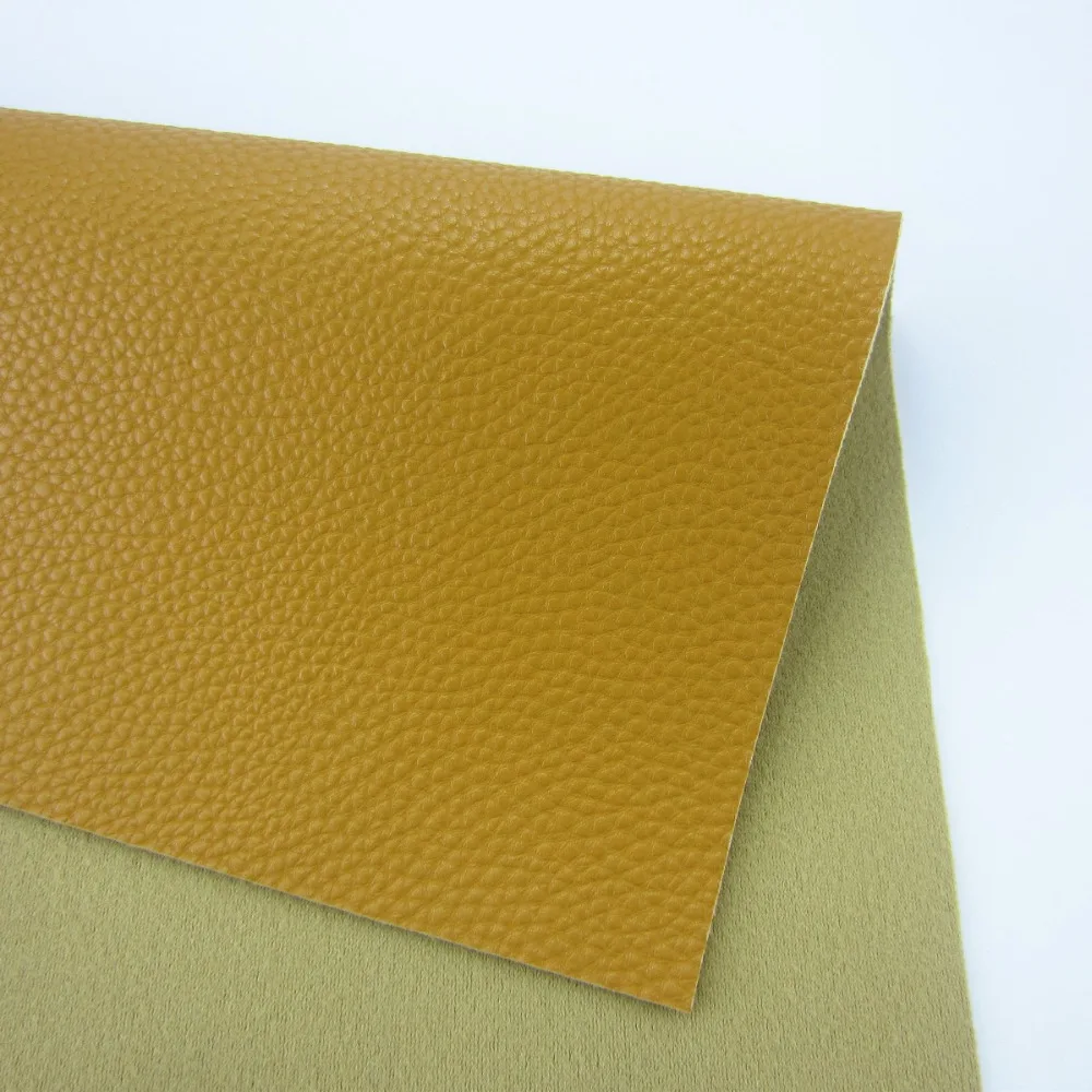 

Brown Lichee Textured Faux Synthetic PU Leather Fabric For DIY sawing Accessories A4 Sheet 8"x11.8" 1piece T503