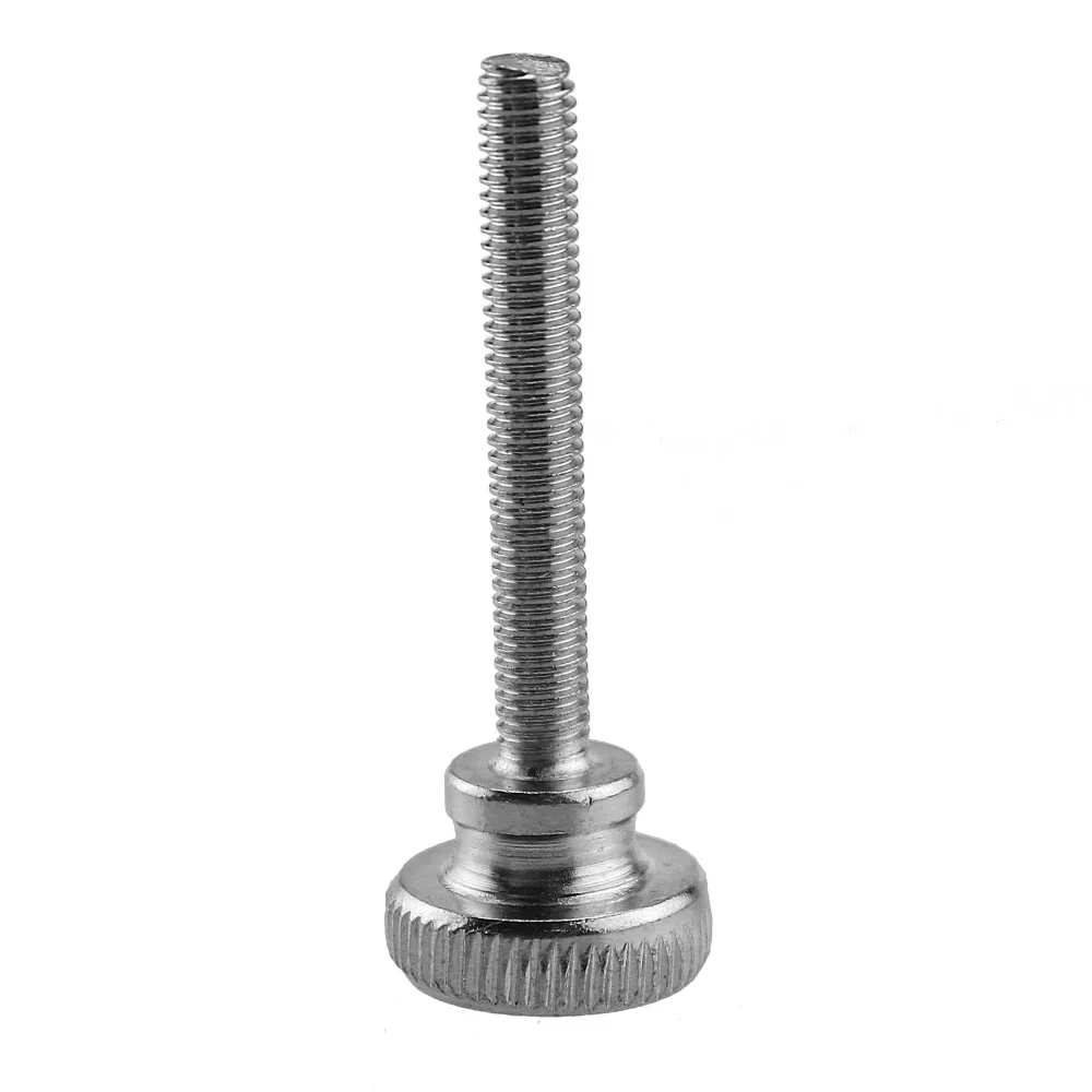 M3x20mm Stainless Steel Hand Screw Flat high Head Knurled Thumb Bolts
