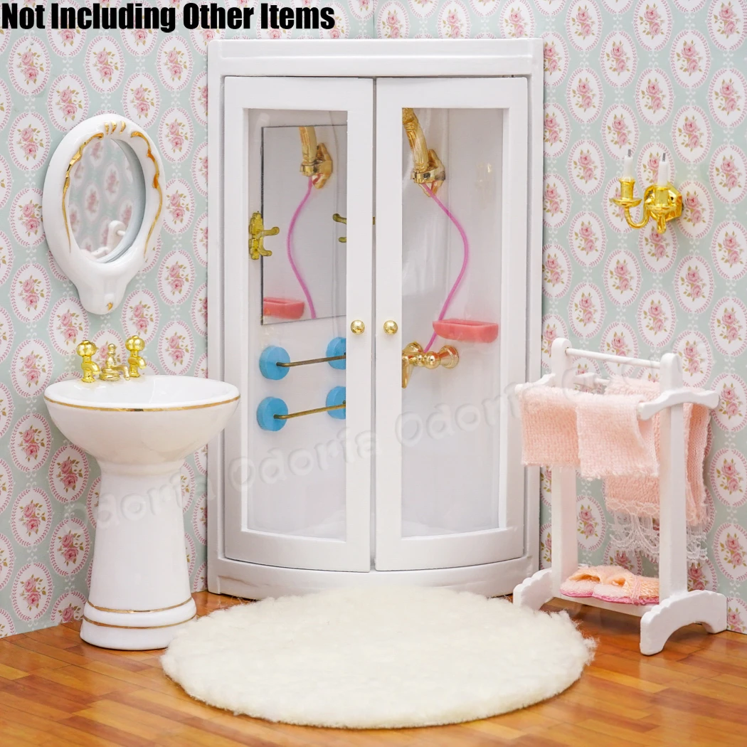 1:12 Dollhouse Miniature Furniture shower room bathroom