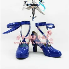 Седьмой-Heaven Хацунэ Мику Косплэй Обувь Сапоги и ботинки для девочек на заказ