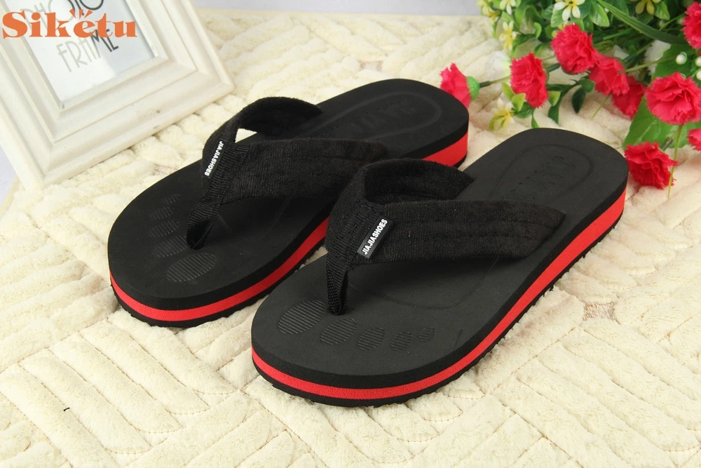 

Splendid 2016 Flat Flip Flops Men Man Flip-flops Slippers Beach Sandals Summer Indoor & Outdoor Slippers Shoes