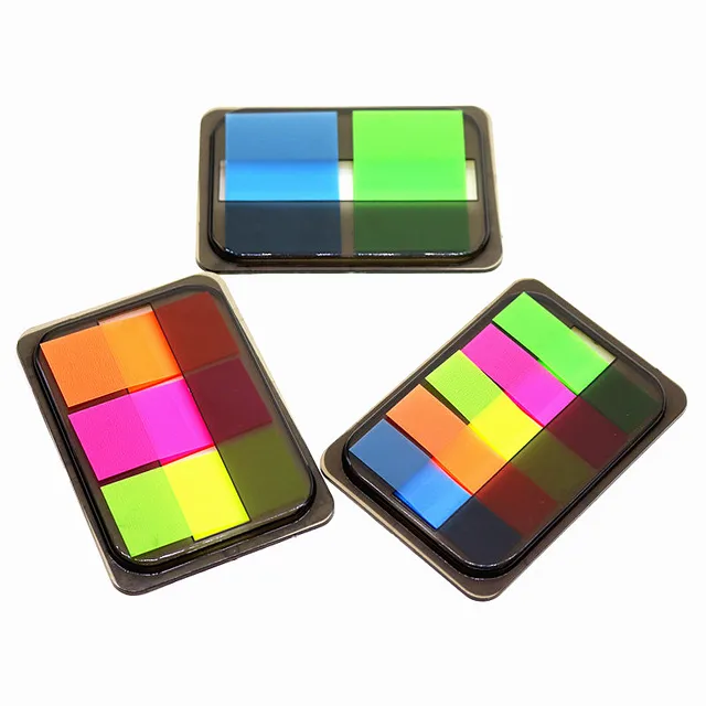 2 pcs Memo Pad Office School Supplies Notebooks Writing Pads Color Self